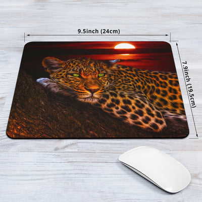 Green Eyed Leopard Sunset Getbrewtaps.com